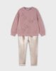 Girl Jumper and Metallic Leggings Set