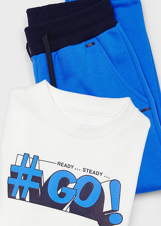 14-04886-019-L-6 Boy 3 Piece Tracksuit