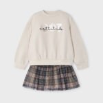 Girl Tulle Skirt and Jumper Set