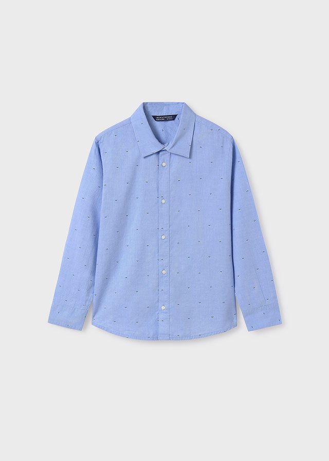 14-07108-053-L-4 Sustainable cotton shirt boy