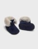 Newborn Girl Fur Ankle Boots