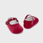 Newborn Girl Corduroy Mary Janes