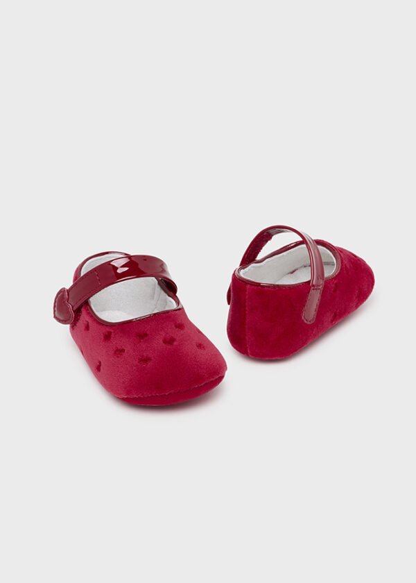 Newborn Girl Corduroy Mary Janes