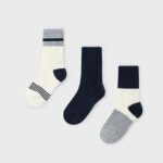 ECOFRIENDS set of 3 skate short socks boy