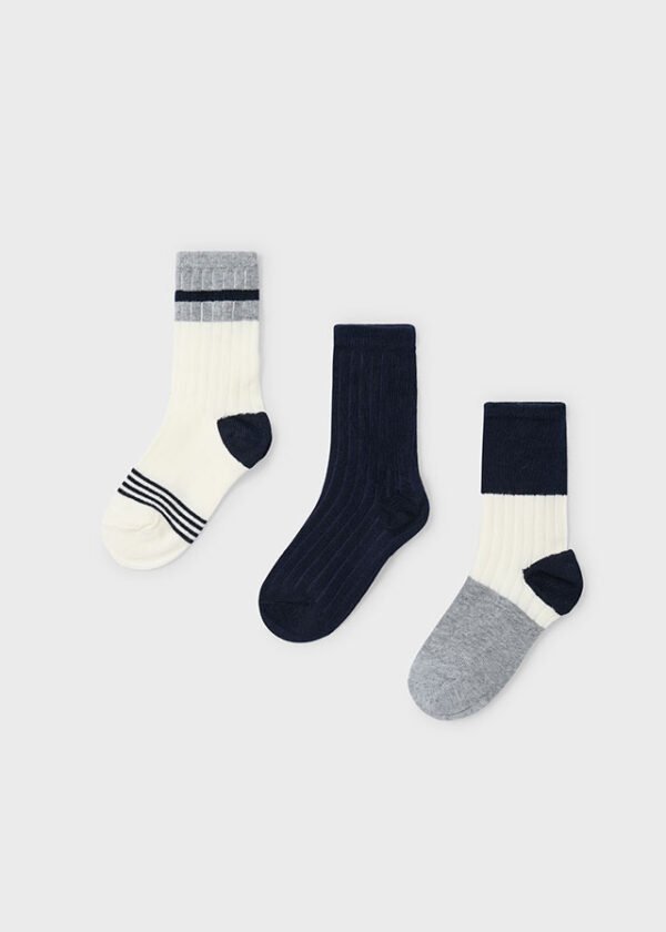 ECOFRIENDS set of 3 skate short socks boy