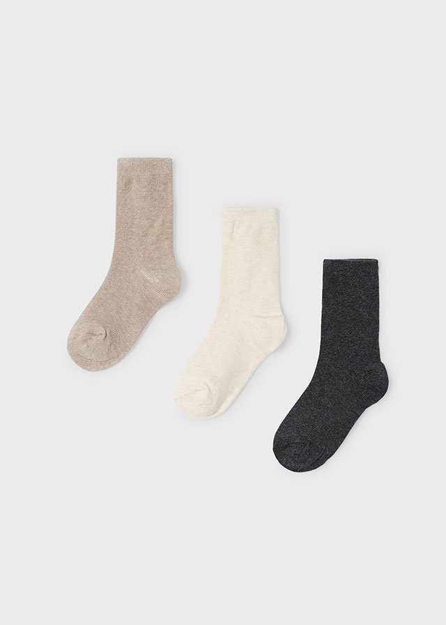 14-10806-069-L-4 ECOFRIENDS set of 3 skate short socks boy