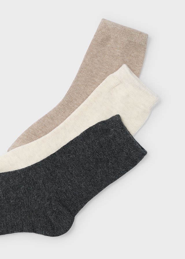 14-10806-069-L-5 ECOFRIENDS set of 3 skate short socks boy