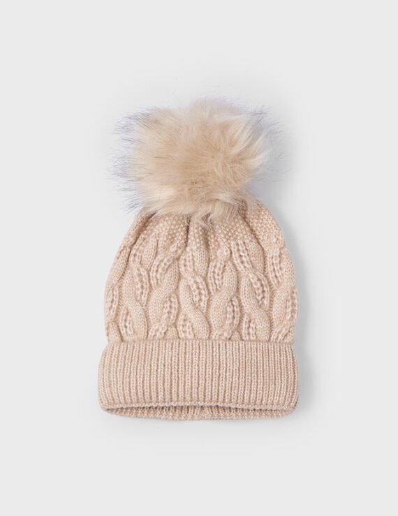 Girl Pom Pom Hat