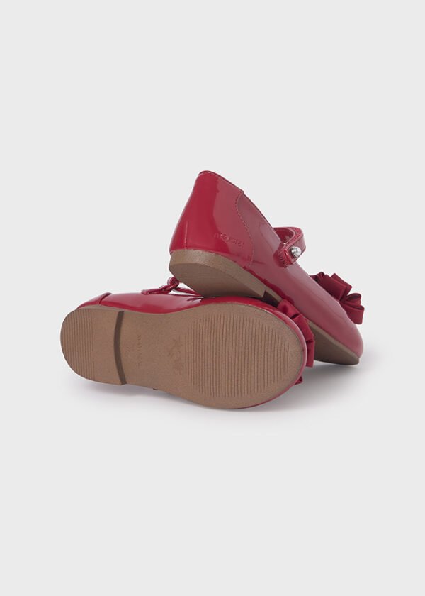 Girl ballet flats sustainable leather