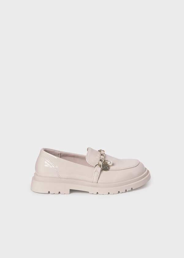 Girl Moccasins with Serrated Sole