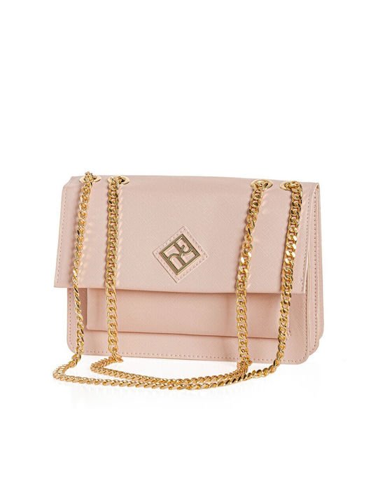 Bag with gold chain