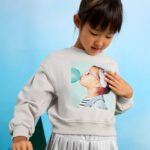 Girl print sweatshirt