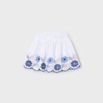 Girl embroidered skirt