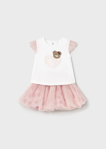 Baby 2-piece set tulle skirt