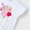 Girl applique t-shirt