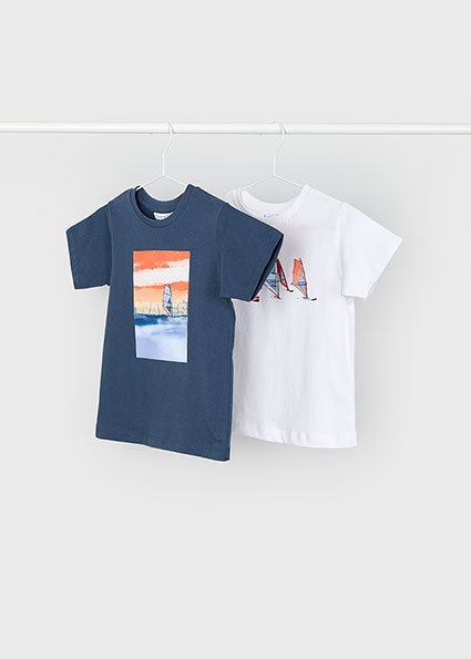 Boy Set of 2 Sailboat T-Shirts