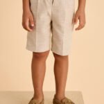 Boy Linen Dress Shorts