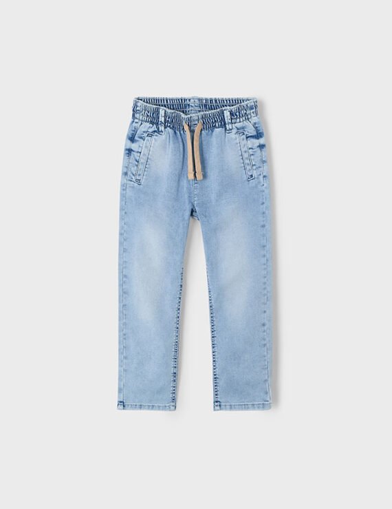 Boy jeans with drawstring