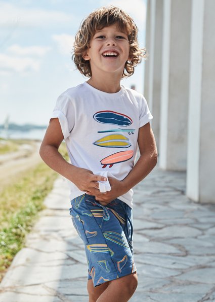 Boy Summer Shorts and T-Shirt Set