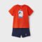 Boy Shorts and Skateboard T-Shirt Set