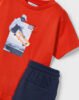 Boy Shorts and Skateboard T-Shirt Set