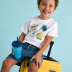 Boy Surf Shorts and T-Shirt Set