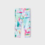 Girl print cropped leggings