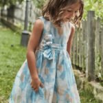 Girl floral print dress