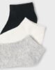 Boy Set of 3 Plain Socks