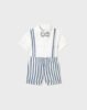 Baby Shorts and Shirt with Bow Tie Set