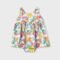 Baby Printed Dress with Bloomers