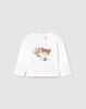 Baby long sleeved flower t-shirt