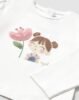 Baby long sleeved flower t-shirt