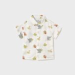 Baby print polo shirt