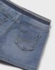 Baby denim shorts with elasticated waistband