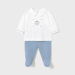 Newborn boy leggings and top set