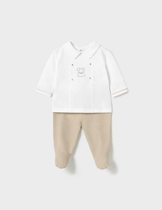 Newborn boy leggings and top set