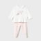 Newborn girl leggings and top set