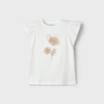 Girl applique t-shirt