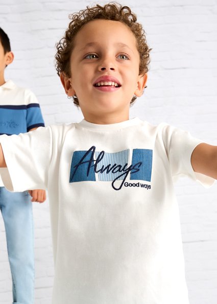 Boy print t-shirt
