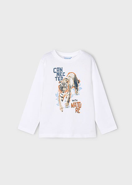 Boy print t-shirt