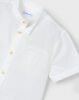 Boy short sleeved linen shirt