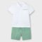 Boy Shorts and Polo Shirt Set