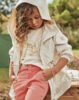 Girl hooded windbreaker