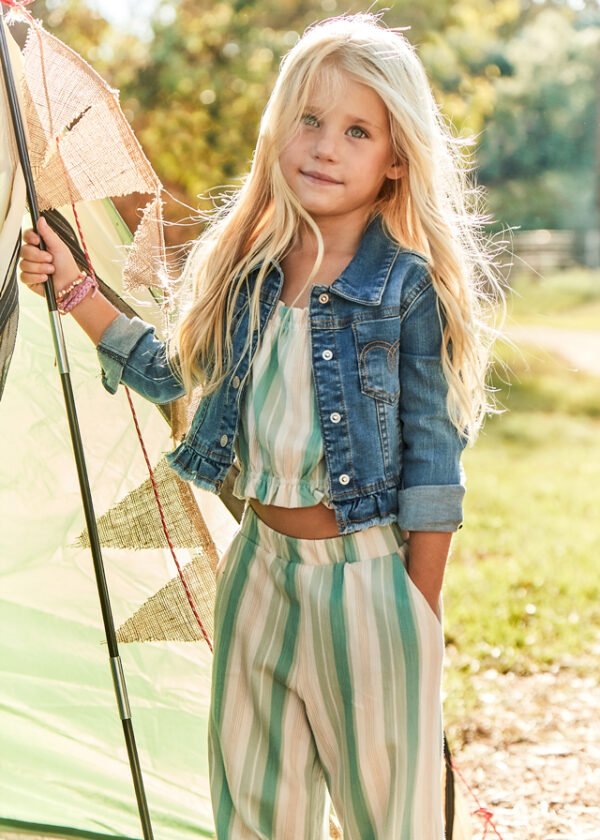 Girl striped set