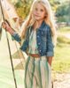 Girl striped set