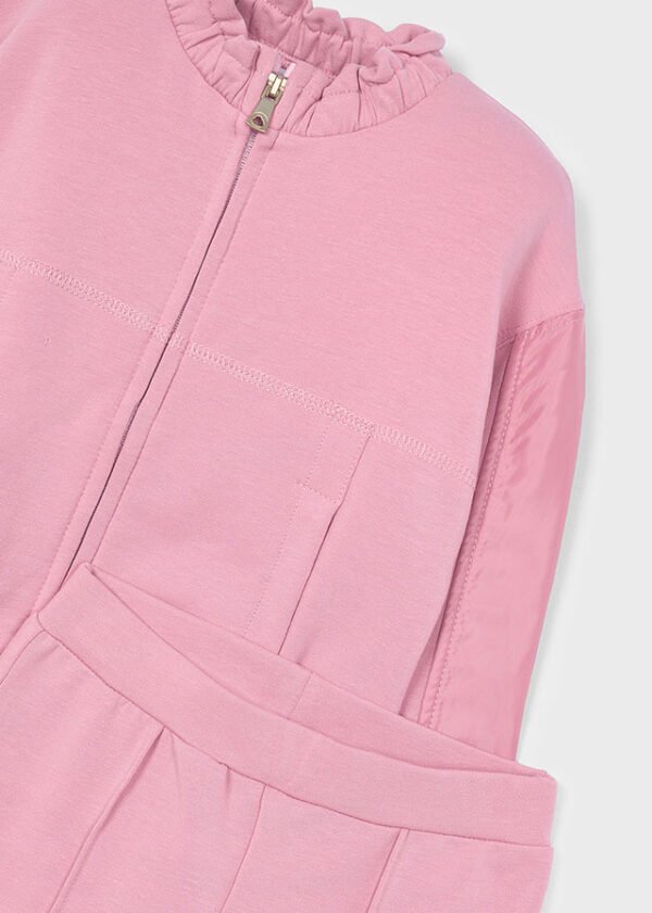 Girl contrast tracksuit