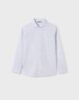 Boy Long Sleeve Micro Print Shirt