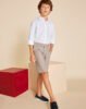 Boy tailored linen shorts