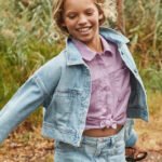 Girl denim jacket